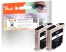 318781 - Peach Twin Pack Cartuccia d'inchiostro nero, compatibile con HP No. 13 bk*2, C4814AE*2