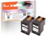318840 - Peach Twin Pack testine di stampa nero, compatibile con HP No. 300 bk*2, CC640EE*2