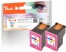 318843 - Peach Twin Pack testine di stampa colore, compatibile con HP No. 301 c*2, CH562EE*2