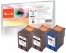 319019 - Cartucce d'inchiostro Peach Multi Pack Più, compatibili con HP No. 56*2, No. 57, SA342AE