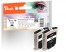 319344 - Peach Twin Pack Cartuccia d'inchiostro nero compatibile con HP No. 88 bk*2, C9385AE*2