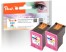 319612 - Peach Twin Pack testine di stampa colore compatibile con HP No. 302 c*2, F6U65AE*2