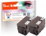 319992 - Peach Twin Pack Cartuccia d'inchiostro nero, compatibile con Epson T2711*2, No. 27XL bk*2, C13T27114010*2