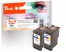 320087 - Peach Twin Pack testine di stampa colore compatibile con Canon CL-546XL*2, 8288B001*2