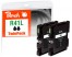 320190 - Peach Twin Pack Cartuccia d'inchiostro nero compatibile con Ricoh GC41KL*2, 405765*2