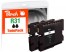 320499 - Peach Twin Pack Cartuccia d'inchiostro nero compatibile con Ricoh GC31K*2, 405688*2