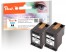 320943 - Peach Twin Pack testine di stampa nero compatibile con HP No. 303 BK*2, T6N02AE*2